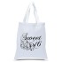 Sweet Sixteen Birthday Canvas Gift Tote