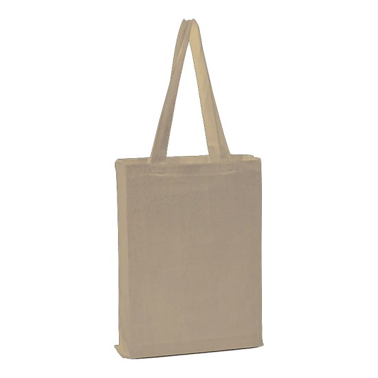 Heavy Duty Economy Canvas Tote with Gusset