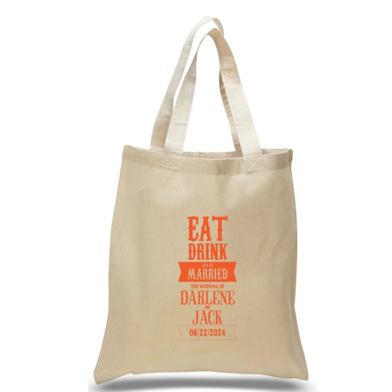 Eat Drink and Be Married Tote