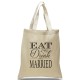 "Eat, Drink, and Be Married" Wedding Welcome Tote