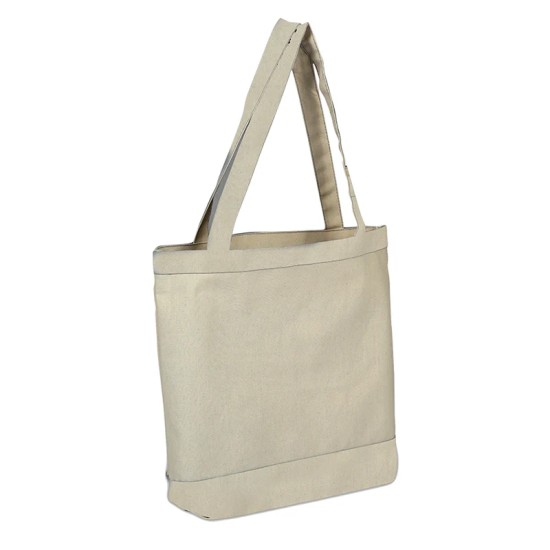 Canvas Color Accent Tote