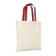 Clearance Wholesale Budget Tote with Colored Handles (NOT CANVAS)