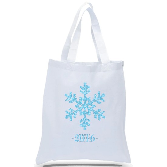 Snowflake Ornament Tote Bag